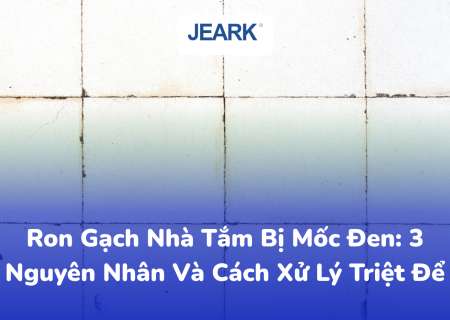 Ron Gạch Nhà Tắm Bị Mốc Đen: 3 Nguyên Nhân & Cách Xử Lý