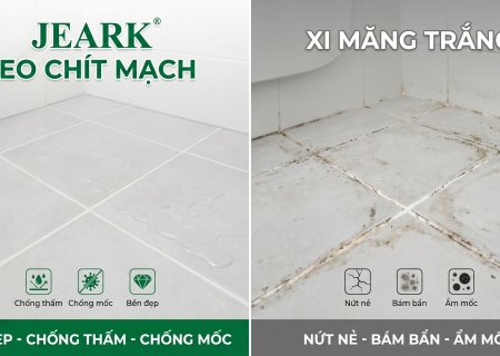 So sánh xi măng trắng và keo chít mạch: Nên chọn loại nào cho đường ron bền đẹp?