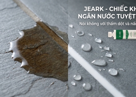 Keo chít mạch Epoxy Jeark kháng nước: Giải pháp bảo vệ đường ron trong khu vực ẩm