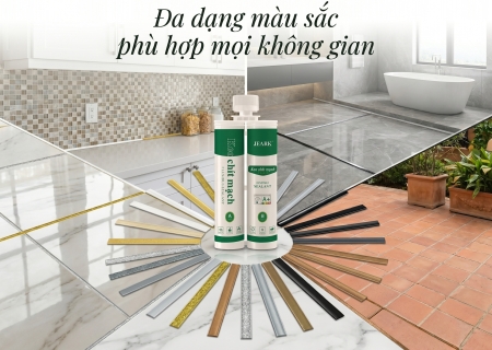 Cách Chọn Màu Ron Gạch Phù Hợp Với Không Gian – Bí Quyết Và Bảng Màu Jeark Đa Dạng