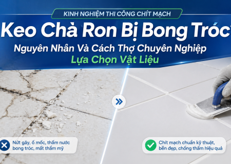 Keo Chà Ron Bị Bong Tróc? Nguyên Nhân & Cách Chọn Vật Liệu